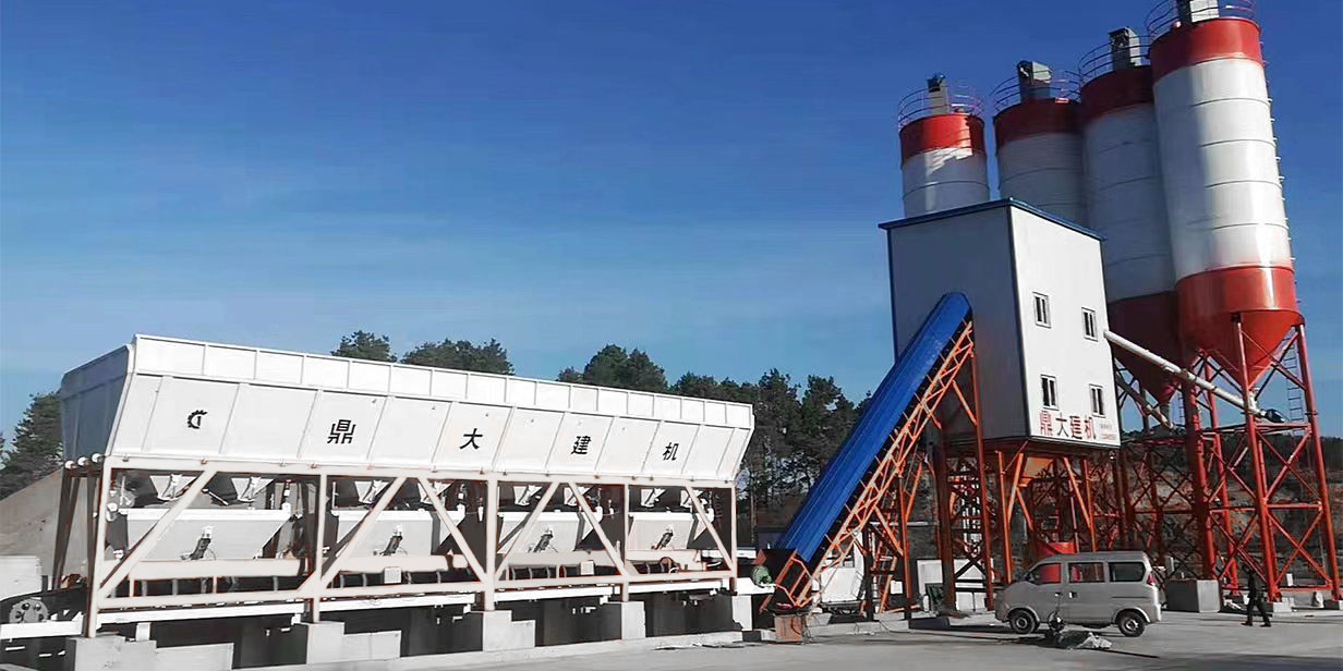 Смесительная установка HZS120