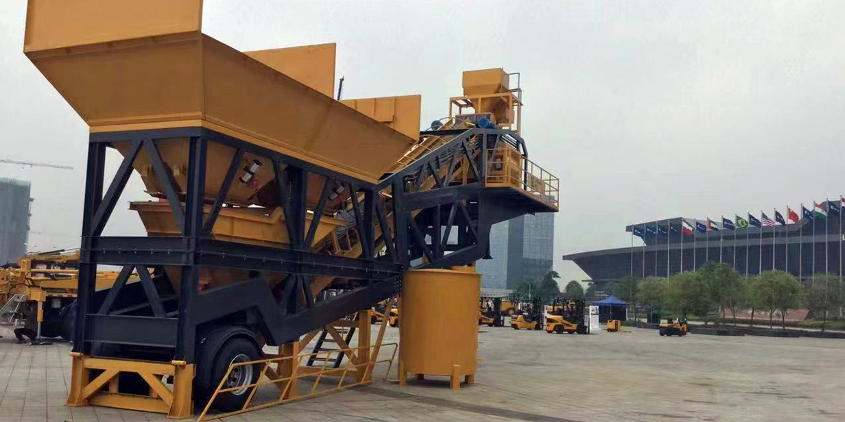 Мобильная смесительная установка