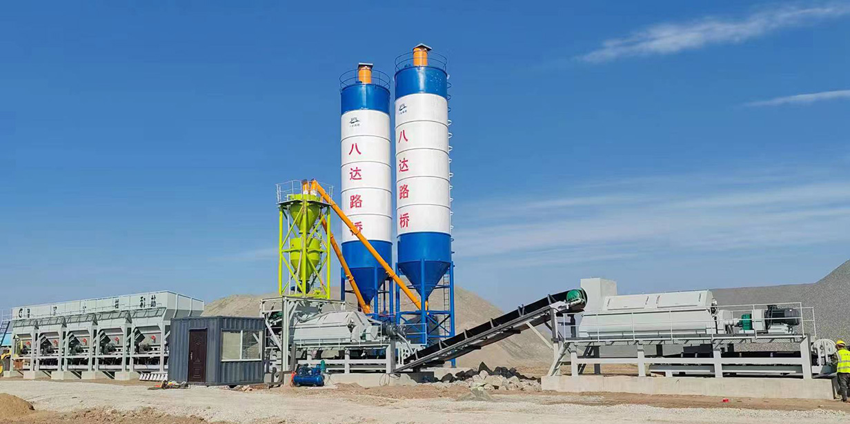 Установка для смешивания стабилизированного грунта WCQ800-S