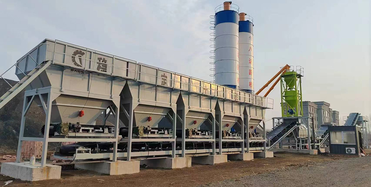 Установка для смешивания стабилизированного грунта WCQ800-S